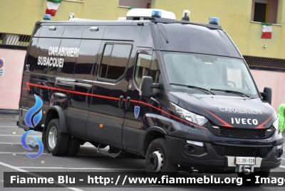 Iveco Daily VI serie
Carabinieri
Nucleo Subacquei
Allestimento GB Barberi
CC DK 328 
