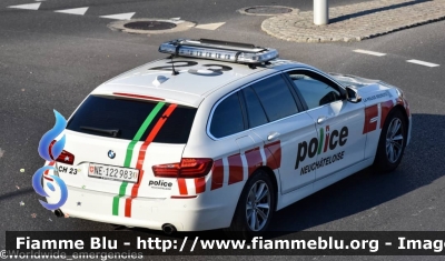 BMW 530d
Schweiz - Suisse - Svizra - Svizzera
Police Neuchâteloise
