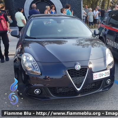 Alfa-Romeo Nuova Giulietta restyle
Carabinieri
CC DV 206
Parole chiave: Alfa-Romeo Nuova_Giulietta_restyle CCDV206