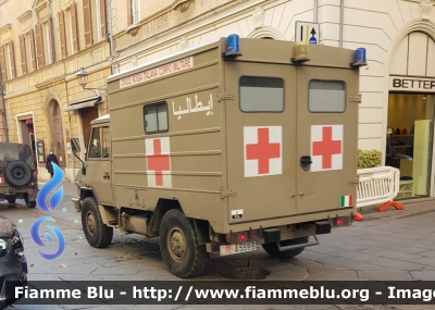 Iveco VM90
Croce Rossa Italiana
Corpo Militare
Allestimento Mussa & Graziano
CRI A559B
Parole chiave: Iveco VM90 CRIA559B Ambulanza