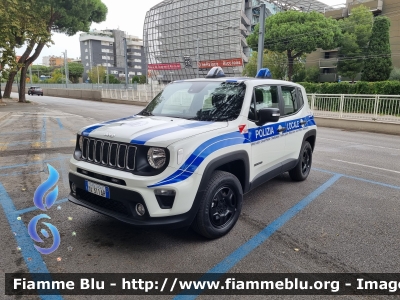 Jeep Renegade
Polizia Locale Rimini
POLIZIA LOCALE YA 311AR
Rimini 521
Parole chiave: Jeep Renegade