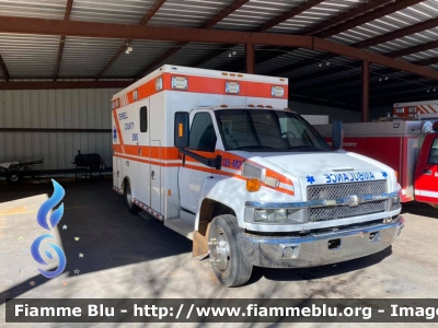 Chevrolet ?
United States of America - Stati Uniti d'America
Terrell County TX EMS
Parole chiave: Ambulanza Ambulance