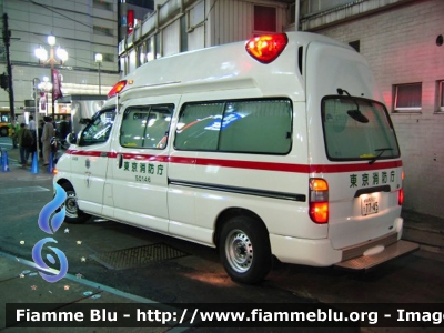 ??
日本国 Nippon-koku - Giappone
東京消防庁 Tokyo Shōbōchō - Vigili del fuoco Tokyo
Parole chiave: Ambulanza Ambulance