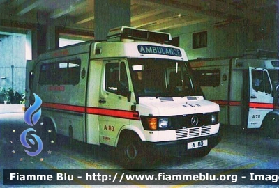 Mercedes-Benz Vario 
香港 - Hong Kong
消防處 - Fire Services Department
A 80
