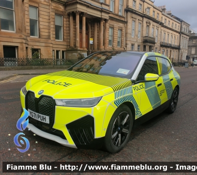 BMW iX
Great Britain - Gran Bretagna
in uso a
Police Service of Scotland - Poileas Alba
per COP26
