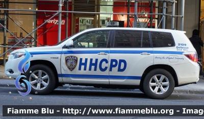 Toyota Highlander Hybrid
United States of America - Stati Uniti d'America
New York City Hospital Police HHCPD 
