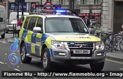 Mitsubishi Pajero LVB
Great Britain - Gran Bretagna
London Metropolitan Police
