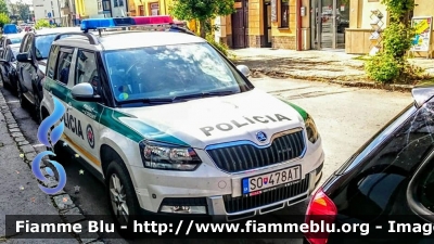 Skoda Yeti
Slovenská republika - Slovacchia
Polícia - Polizia
Cinofili
