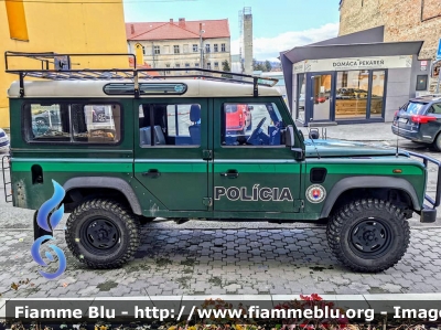 Land Rover Defender 110
Slovenská republika - Slovacchia
Polícia - Polizia
