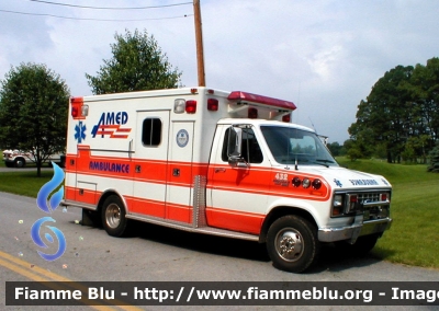 Ford Ecoline
United States of America - Stati Uniti d'America
Altoona PA AMED
Parole chiave: Ambulanza Ambulance