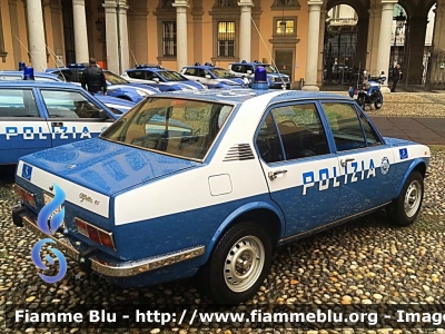 Alfa Romeo Alfetta II serie
Polizia di Stato
Polizia Stradale
Esemplare esposto presso il Museo delle auto della Polizia di Stato
POLIZIA 53315

Fotografata durante la Festa Della Polizia 2018 della Questura Di Bergamo
Parole chiave: Alfa-Romeo Alfetta_IIserie POLIZIA53315