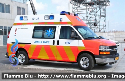 Chevrolet GMT600 
Nederland - Paesi Bassi
Ambulances Amsterdam GG&GD
13-123
