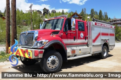 International Workstar
United States of America-Stati Uniti d'America
Grand Lake Fire & Rescue Dept. CO
Allestita Rosenbauer 
