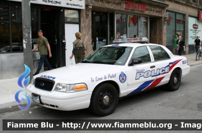 Ford Crown Victoria 
Canada
Toronto Ontario Police Service
