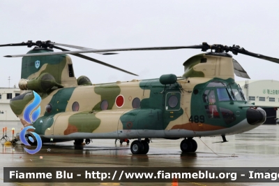 Kawasaki CH-47J Chinook 
日本国 - Nippon-koku - Giappone
航空自衛隊 - Kōkū Jieitai - Forze di Autodifesa Aeree
37-4489 Naha Helicopter Airlift Squadron
