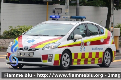 Toyota Prius
香港 - Hong Kong
消防處 - Fire Services Department
A716
