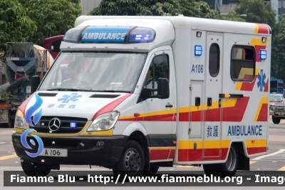 Mercedes-Benz Sprinter III serie
香港 - Hong Kong
消防處 - Fire Services Department
A106
Parole chiave: Ambulanza Ambulance Mercedes-Benz Sprinter_IIIserie