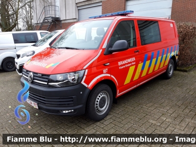Volkswagen Transporter T6
Koninkrijk België - Royaume de Belgique - Königreich Belgien - Belgio
Brandweer Vlaams Brabant West
