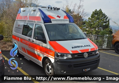 Volkswagen Transporter T6
Fürstentum Liechtenstein - Förschtatum Liachtaschta - Principato del Liechtenstein
Rotes Kreuz - Croce Rossa
Parole chiave: Ambulanza Ambulance
