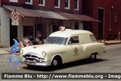 Packard 1953
United States of America - Stati Uniti d'America
Hagerstown Community MD Rescue Squad
