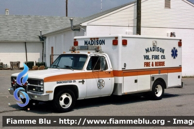 ??
United States of America - Stati Uniti d'America
Madison MD Volunteer Fire Co.
Parole chiave: Ambulance Ambulanza