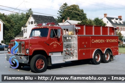 International S
United States of America - Stati Uniti d'America
Camden-Wyoming DE Fire Company
