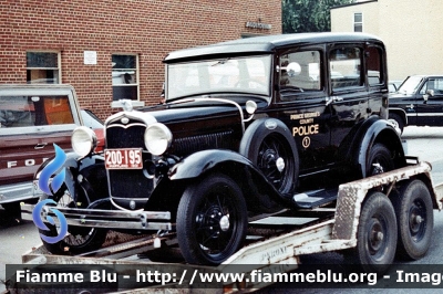 Ford Model A
United States of America - Stati Uniti d'America
Prince George's County MD Police
