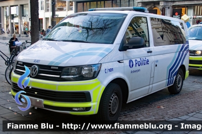 Volkswagen Transporter T6
Koninkrijk België - Royaume de Belgique - Königreich Belgien - Belgio
Politie Antwerpen - Polizia locale di Anversa
