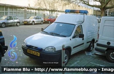 Opel  Combo
Nederland - Netherlands - Paesi Bassi
Spoorwegpolitie - Polizia Ferroviaria
