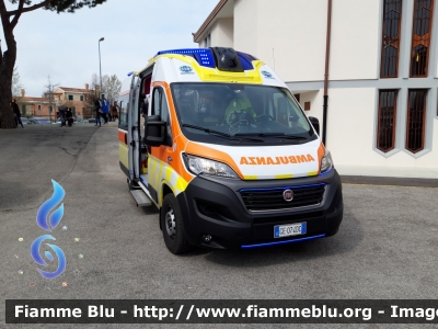Fiat Ducato X290 
Cooperativa sociale Castel Monte Onlus
Ambulanza convenzionata
SUEM 118 Venezia Emergenza
Ospedale di Jesolo (VE)
"353" "INDIA 3"
Allestimento Orion 
Parole chiave: Fiat Ducato_X290 Ambulanza