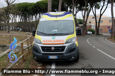 Fiat Ducato X290 
Azienda ULSS 4 Veneto Orientale
SUEM 118 ULSS 4 Emergenza
Ospedale di Jesolo (VE)
Allestimento Pam Mobility
"INDIA 4" 
Parole chiave: Fiat Ducato_X290 Ambulanza