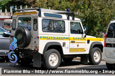 Land Rover Defender 90 
Protezione Civile
Gruppo Comunale di Preganziol (TV)
Coordinamento Provinciale Zona 4 - "411" 
Parole chiave: Land-Rover Defender_90 JEAS-2023