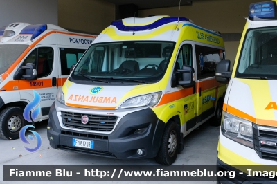 Fiat Ducato X290 
Azienda ULSS 4 Veneto Orientale
SUEM 118 ULSS 4 Emergenza
Ospedale di Portogruaro (VE)
Allestimento Pam Mobility
"ROMEO 2" 
Parole chiave: Fiat Ducato_X290 Ambulanza