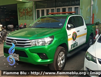 Toyota Hilux IV serie
ราชอาณาจักรไทย - Thailand - Tailandia
เทศกิจกรุงเทพมหานคร - Bangkok City Law Enforcement
