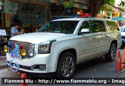 GMC Yucon
ราชอาณาจักรไทย - Thailand - Tailandia
รถตำรวจราชสำนัก - Royal Court Security Police
