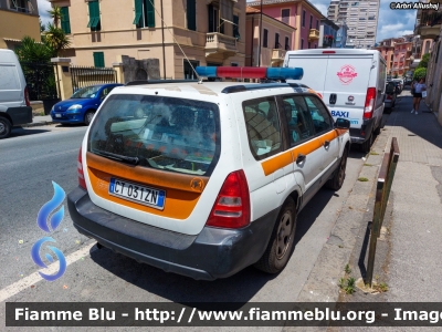 Subaru Forester III serie
Protezione Civile Regione Liguria 
EX Pubblica Assistenza Volontari del Soccorso Sestri Levante GE
Ex Automedica 4-863 Tigullio Soccorso 
Ex Polizia Stradale 
Allestimento Pegaso Bollanti 

Parole chiave: Subaru Forester_IIIserie