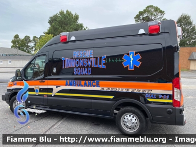Ford Transit VIII serie
United States of America - Stati Uniti d'America
Timmonsville SC Rescue Squad
Parole chiave: Ambulance Ambulanza