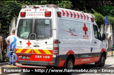 Mercedes-Benz Sprinter III serie restyle
中国 - China - Cina
Cruz Vermelha de Macau - Macau Red Cross
Parole chiave: Ambulanza Ambulance