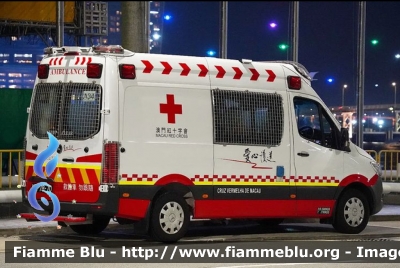 Mercedes-Benz Sprinter IV serie
中国 - China - Cina
Cruz Vermelha de Macau - Macau Red Cross
Parole chiave: Ambulance Ambulanza