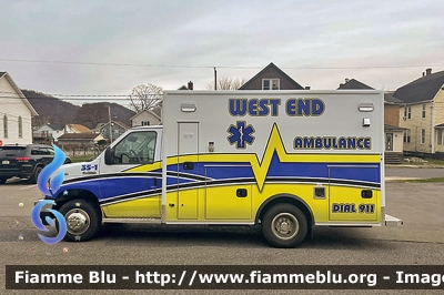 Ford E-350
United States of America - Stati Uniti d'America
West End Ambulance Service in Johnstown PA
Parole chiave: Ambulance Ambulanza