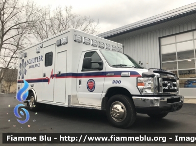 Ford E-450
United States of America-Stati Uniti d'America
Schuyler Ambulance Inc. NY
Parole chiave: Ambulanza Ambulance