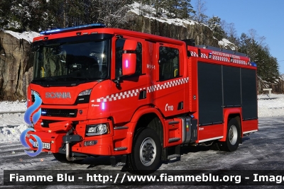 Scania P410 4x4
Kongeriket Norge - Kongeriket Noreg - Norvegia
Harstad Brann og Redning
