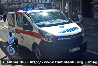 Opel Vivaro II serie
Република Србија - Repubblica Serba
GZZHMP Belgrade
Parole chiave: Ambulanza Ambulance