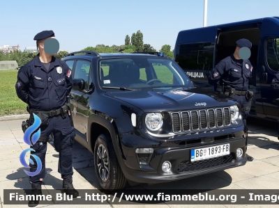 Jeep Renegade
Република Србија - Repubblica Serba
Полиција Србије - Polizia Serba
