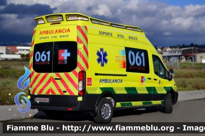Ford Transit VIII serie
España - Spagna
SCS - Servicio Cantabro de Salud/AmbuIberica
Parole chiave: Ambulanza Ambulance