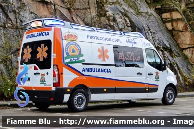 Renault Master V serie
España - Spagna
Proteccion Civil Ayuntamiento de El Ejido
Parole chiave: Ambulanza Ambulance