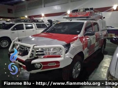 Toyota Hilux Revo
Repúbliká ng Pilipinas - Republic of the Philippines - Filippine
Volunteer Associations Fire And Rescue
