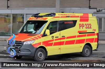 Mercedes-Benz Sprinter III serie restyle
Suomi - Finland - Finlandia	
Pohjois-Pohjanmaa Pelastuslaitos
Parole chiave: Ambulanza Ambulance