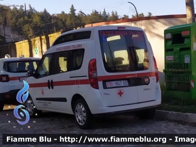 Fiat Doblò III serie 
Croce Rossa Italiana
Comitato di L'Aquila
Allestimento Innova
CRI 867AD

