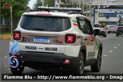 Jeep Renegade
República Federativa do Brasil - Repubblica Federativa del Brasile
Polícia Militar de Santa Caterina
